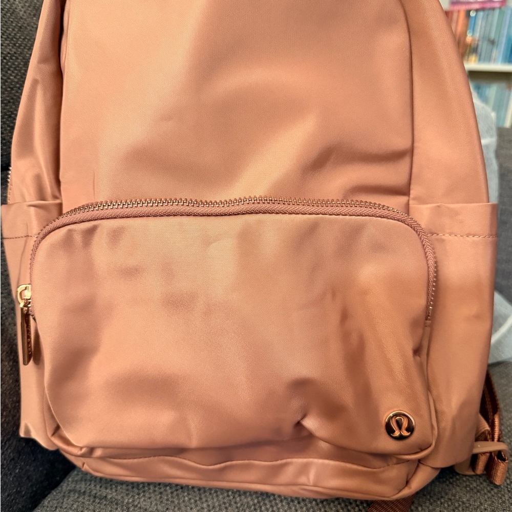 Lululemon Tan and Cream Backpack